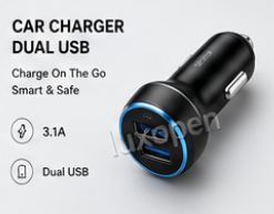 Dual USB Car Charger
