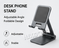Adjustable Desk Phone Stand